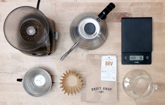 Brew Guide for the Kalita Wave Pourover Cone