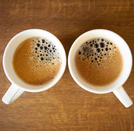 too much coffee