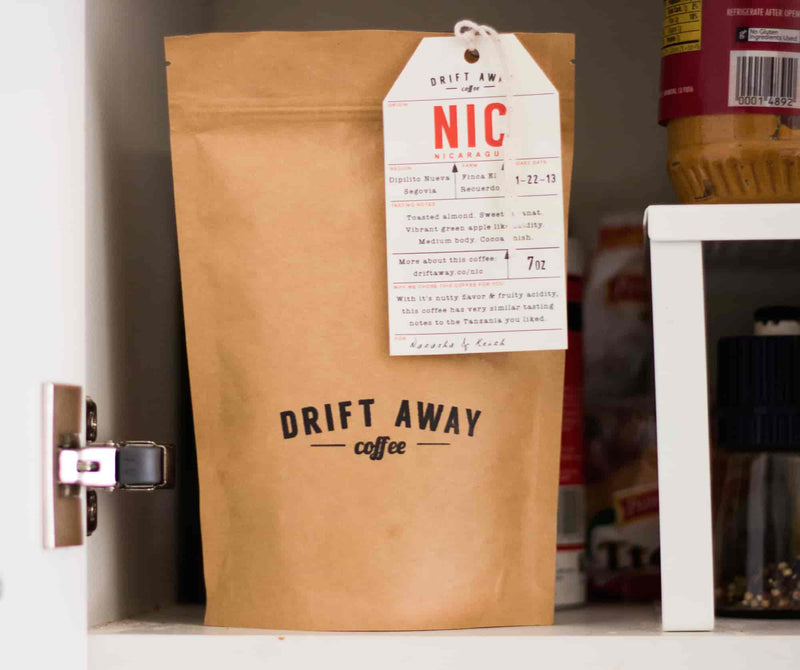 Don't store your coffee in the fridge or freezer!